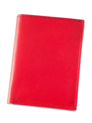 Men’s Red Leather Wallet