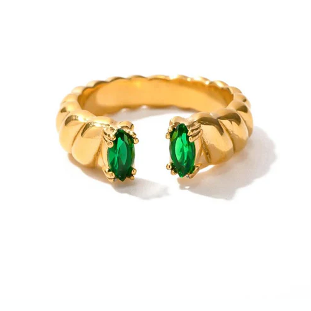 Emerald Gold Ring