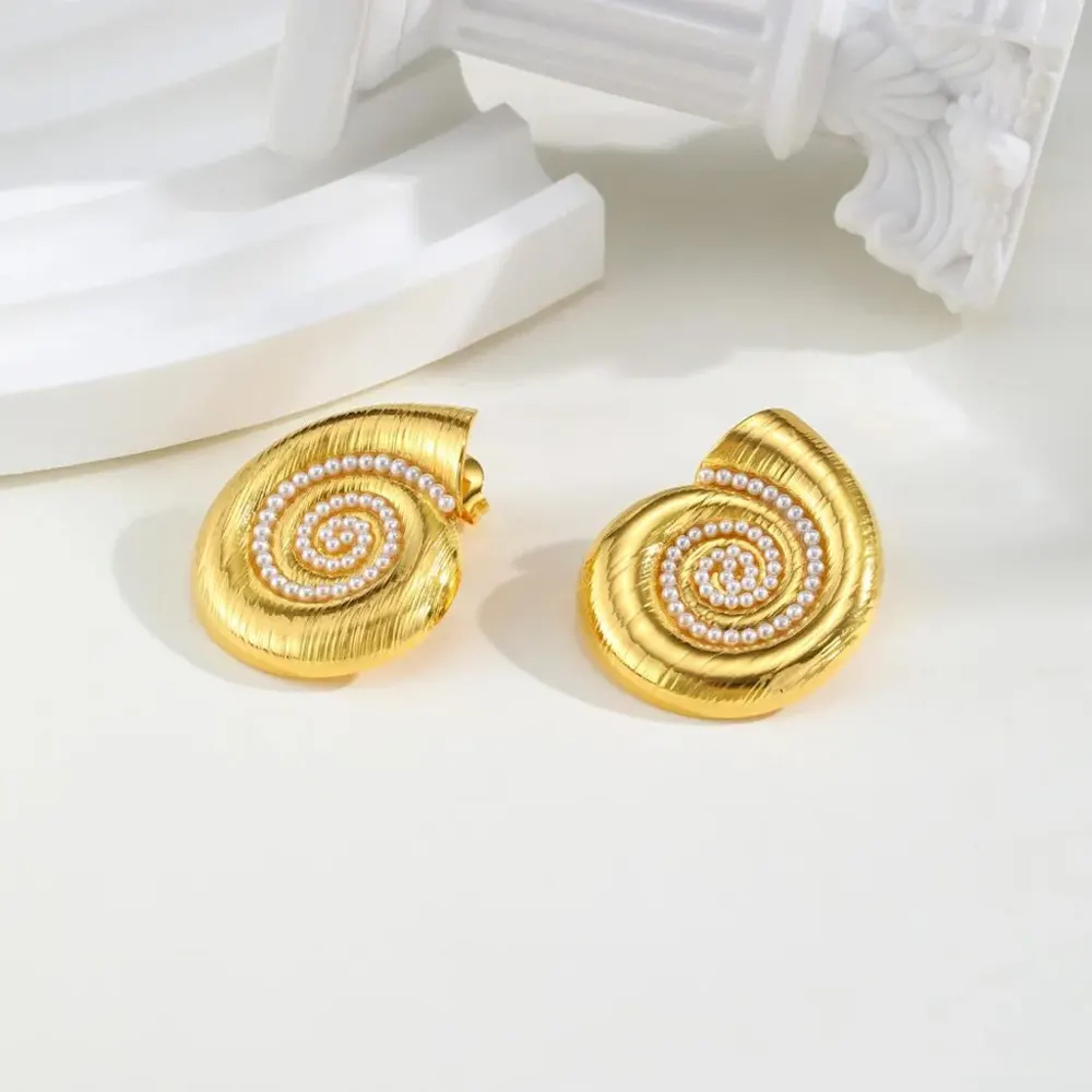 Orbit Coil Earrings