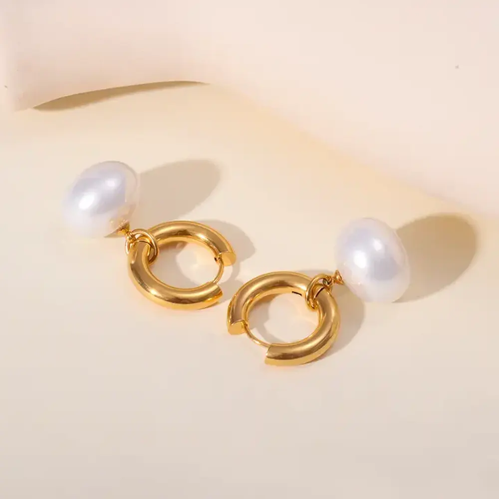 Mini Pearl hoop